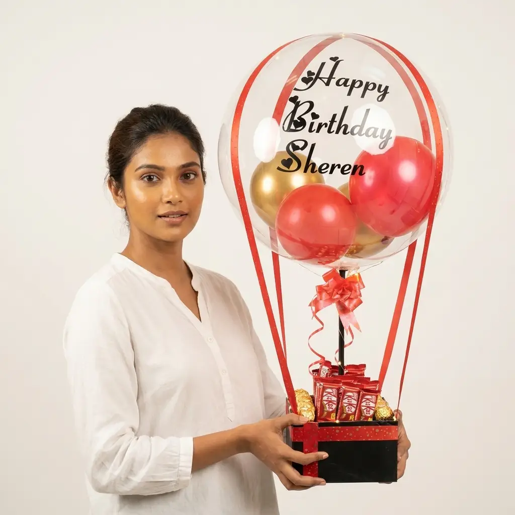 Kitkat Balloon Bouquet — photo 3