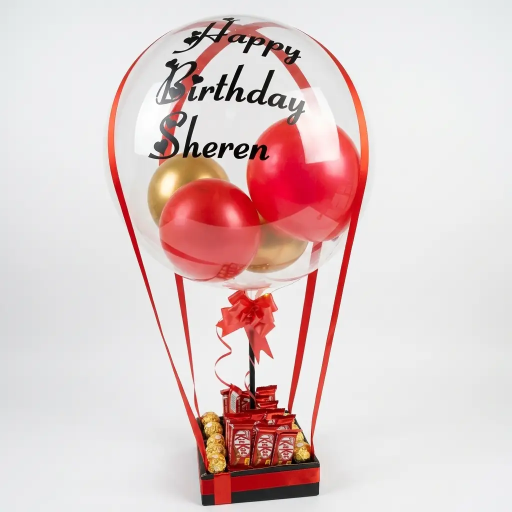Kitkat Balloon Bouquet — photo 2