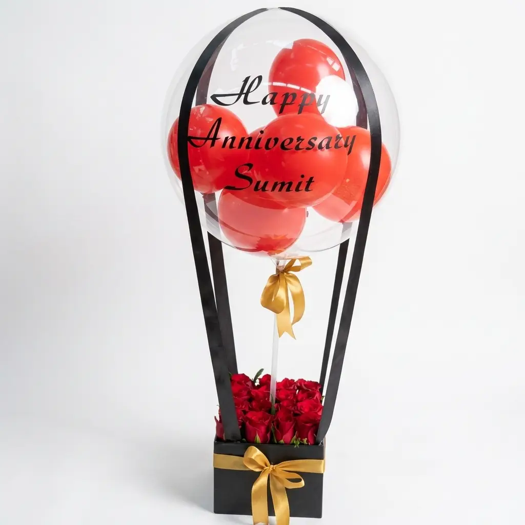 Flower Balloon Bouquet