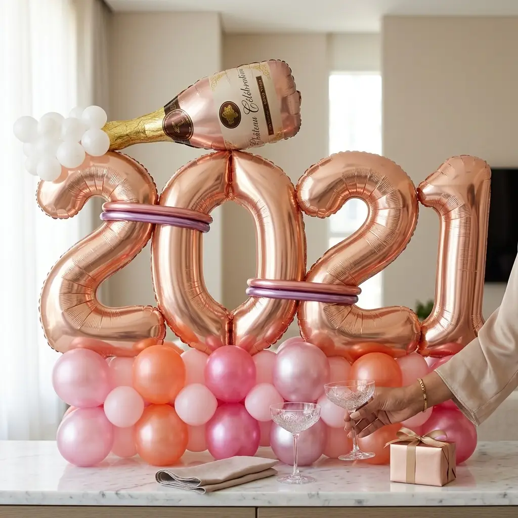 New Year Balloon Bouquet — photo 2