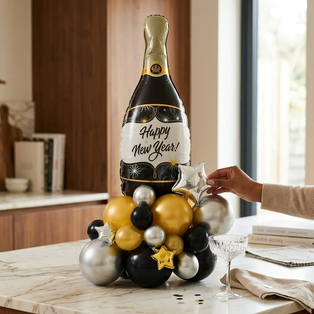 New Year Balloon Stand — photo 2