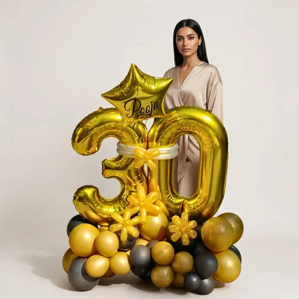 Luxury 30 Balloon Decor — photo 2