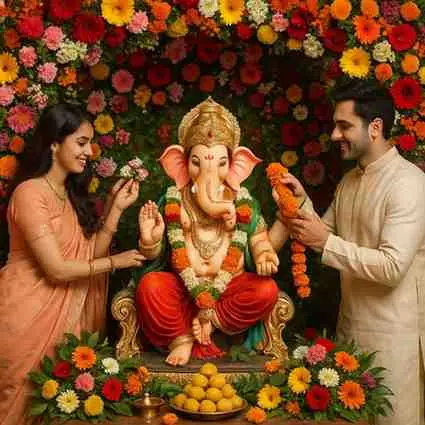 Ganpati Decor