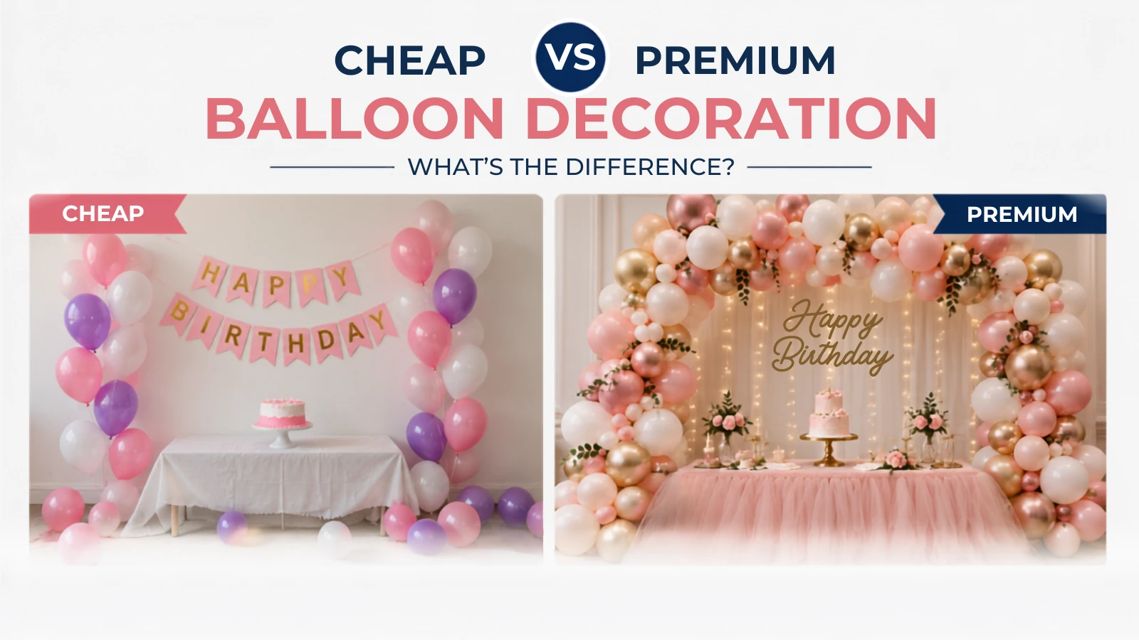Balloon Decoration Pricing
