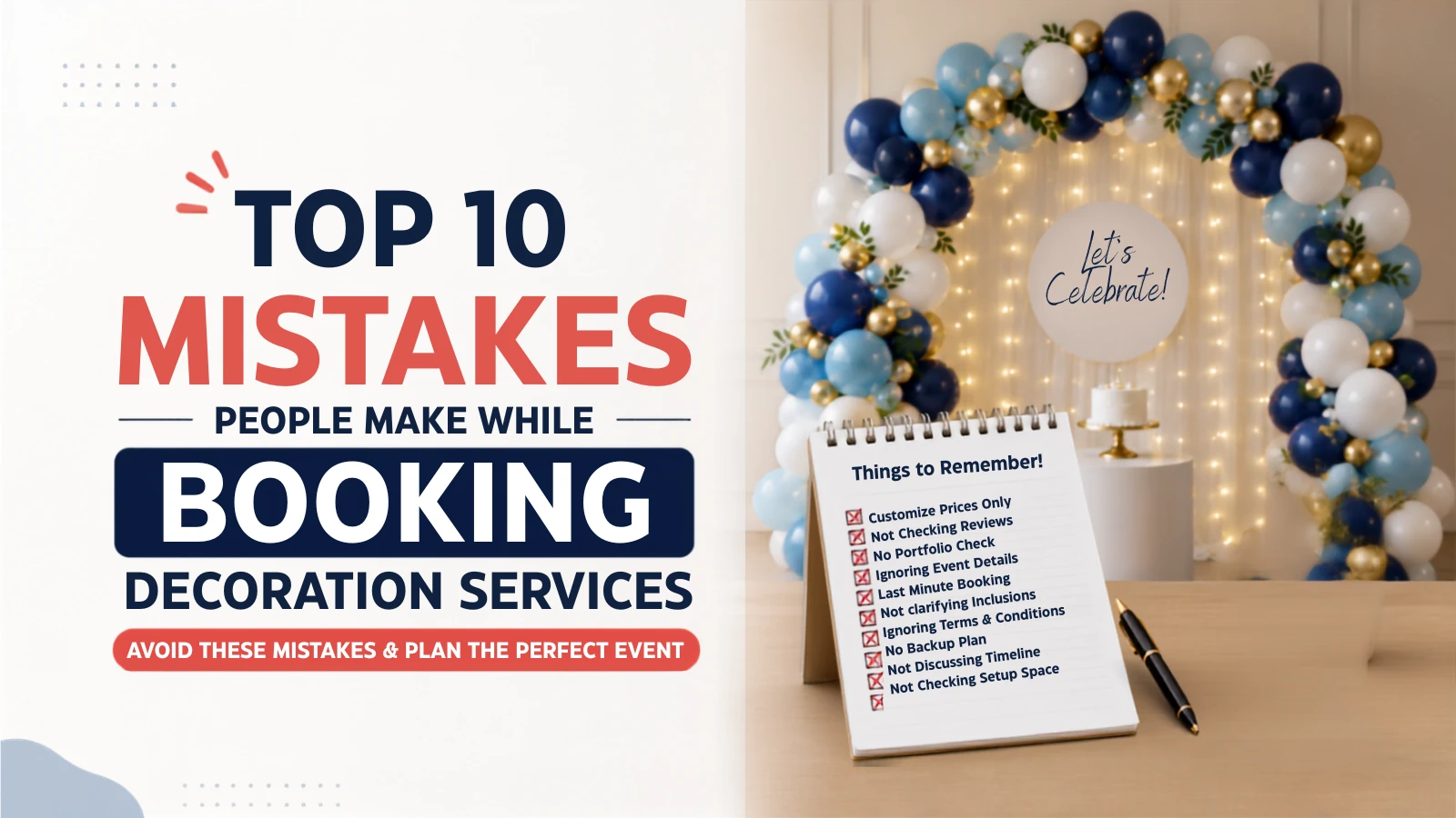 Booking Tips