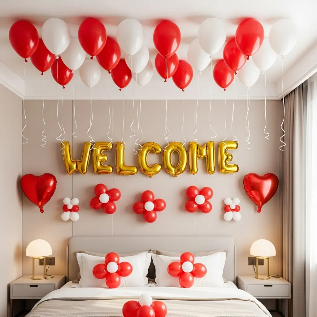 Bride Welcome Home Decoration