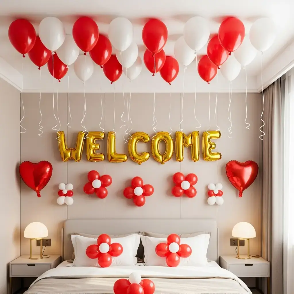 Bride Welcome Home Decoration