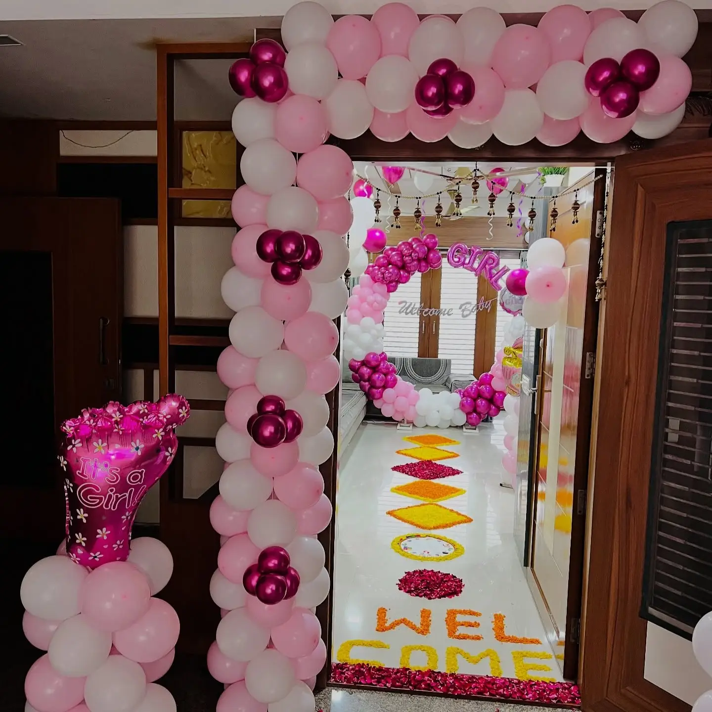 Baby Girl Ring Decoration