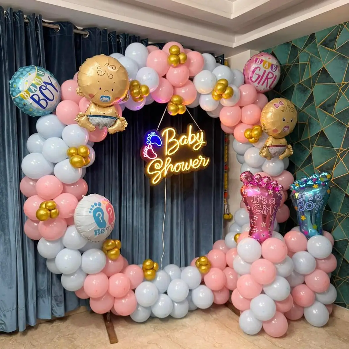 Baby Shower Ring Decoration