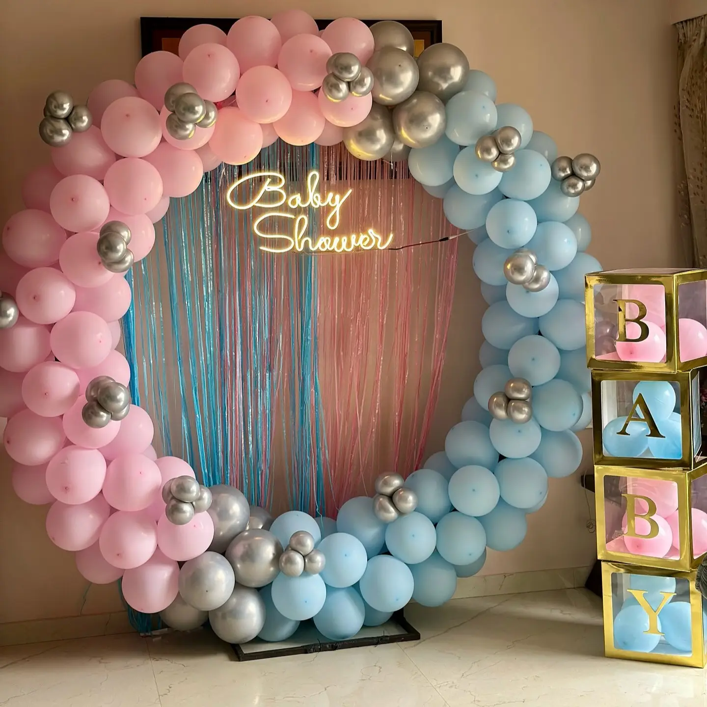 Pastel Baby Shower Decor
