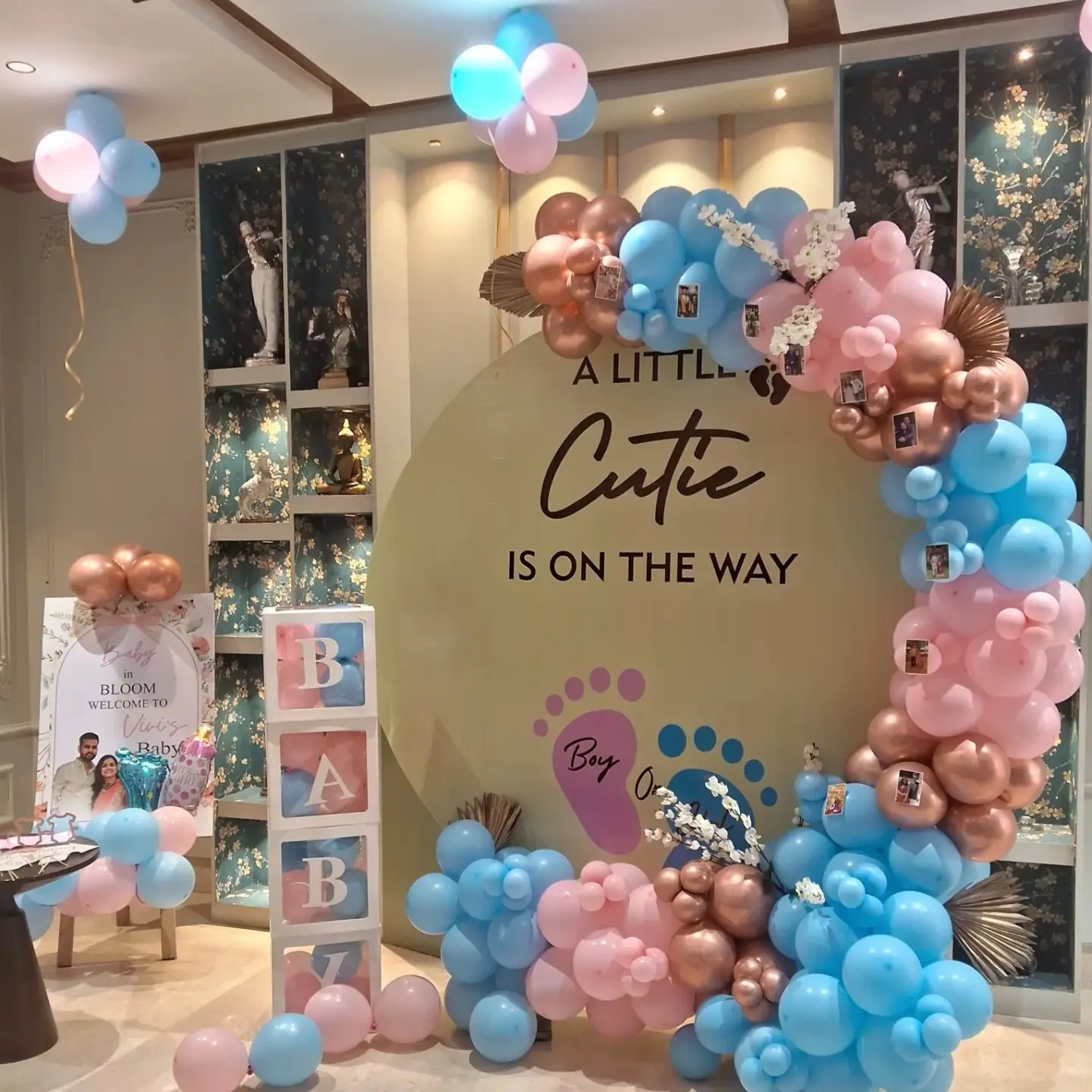 Baby Shower Home Decor