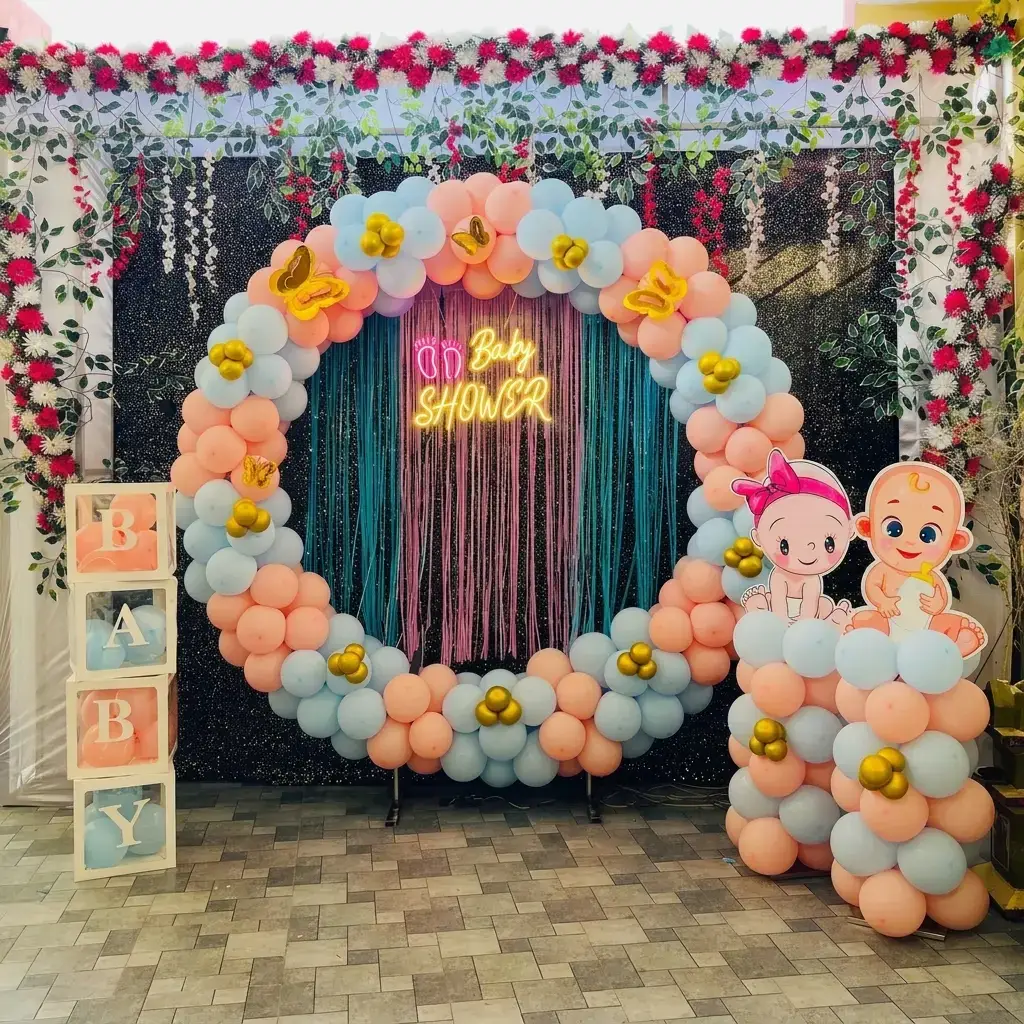 Baby Shower Party Setup