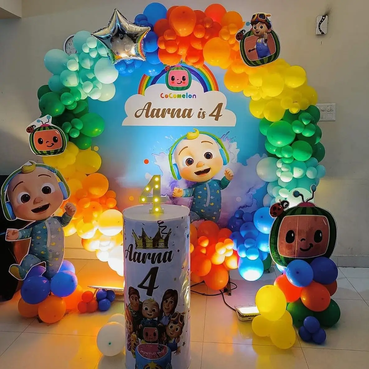 Cocomelon Theme Decoration