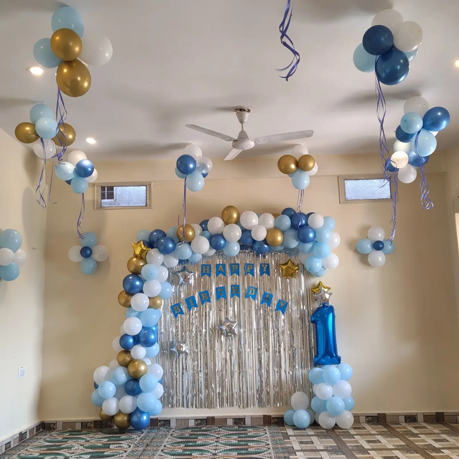 Happy Birthday Balloon Decor