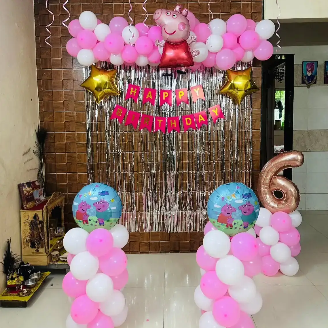 Peppa Pig Theme Decoration