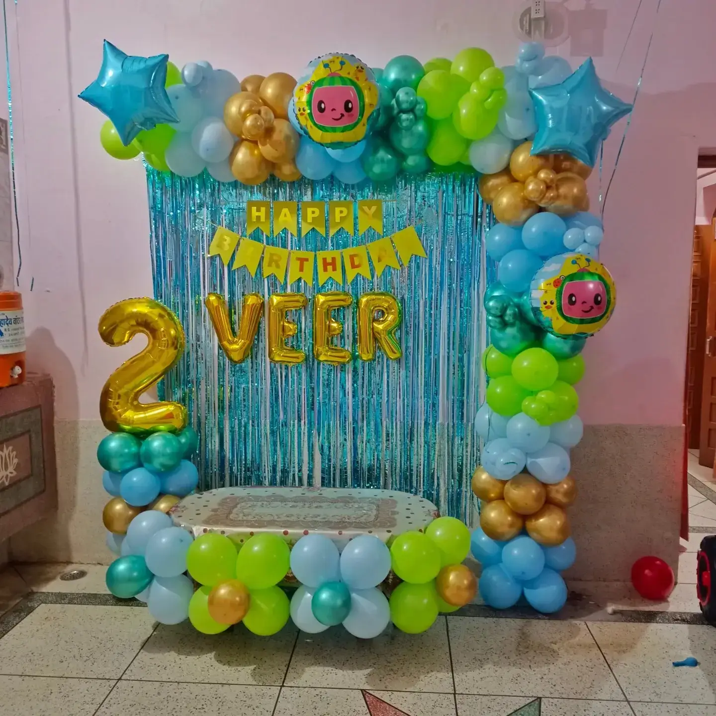 Cocomelon Party Setup