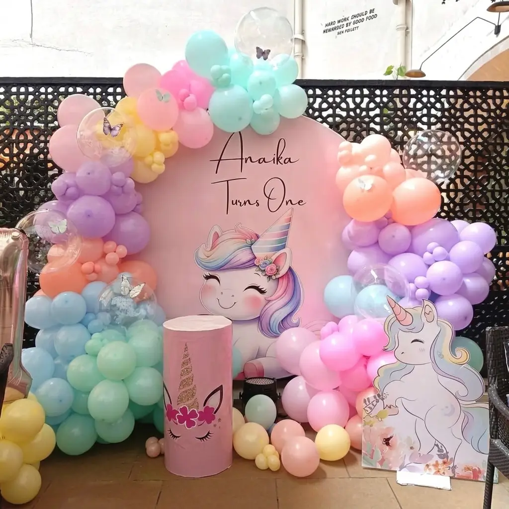 Custom Unicorn Balloon Arch