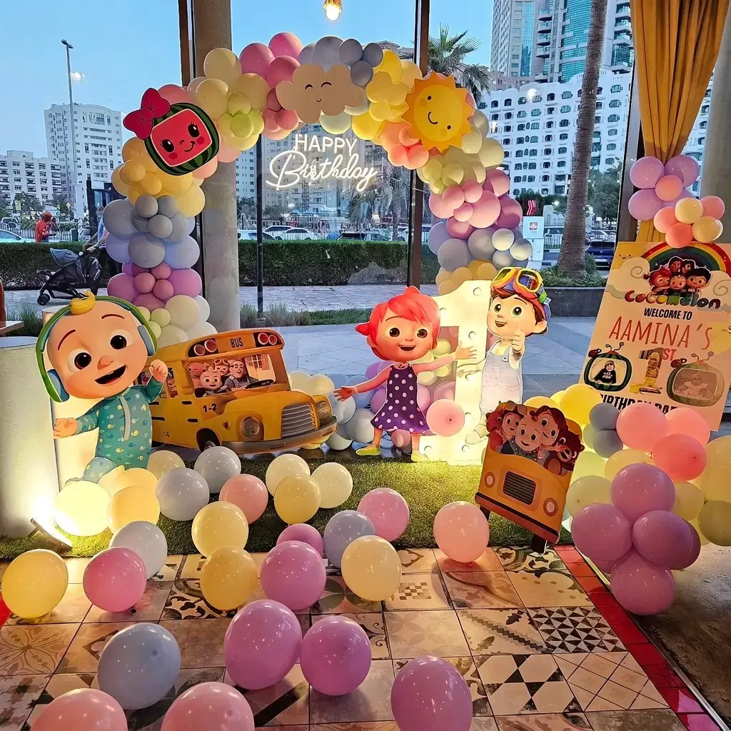 Custom Cocomelon Party Decor