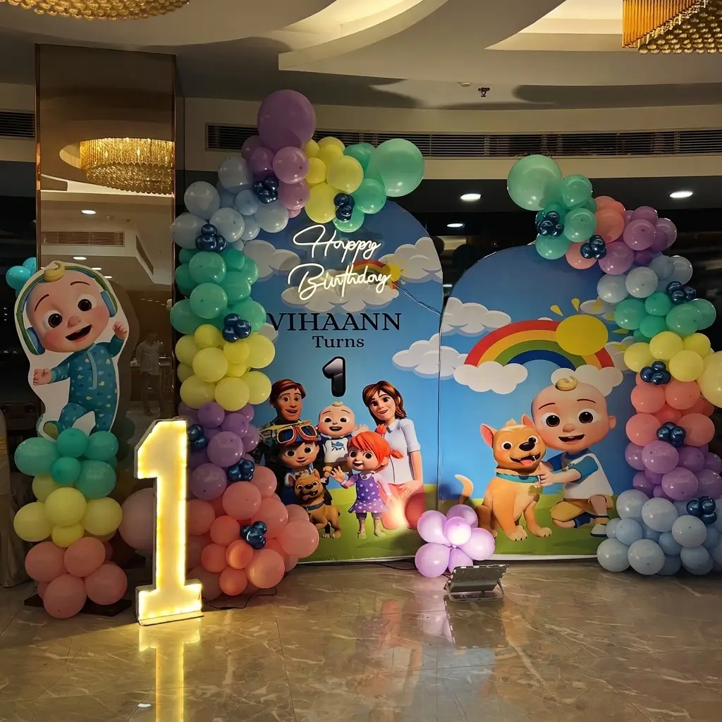 Premium Cocomelon  Birthday Decor