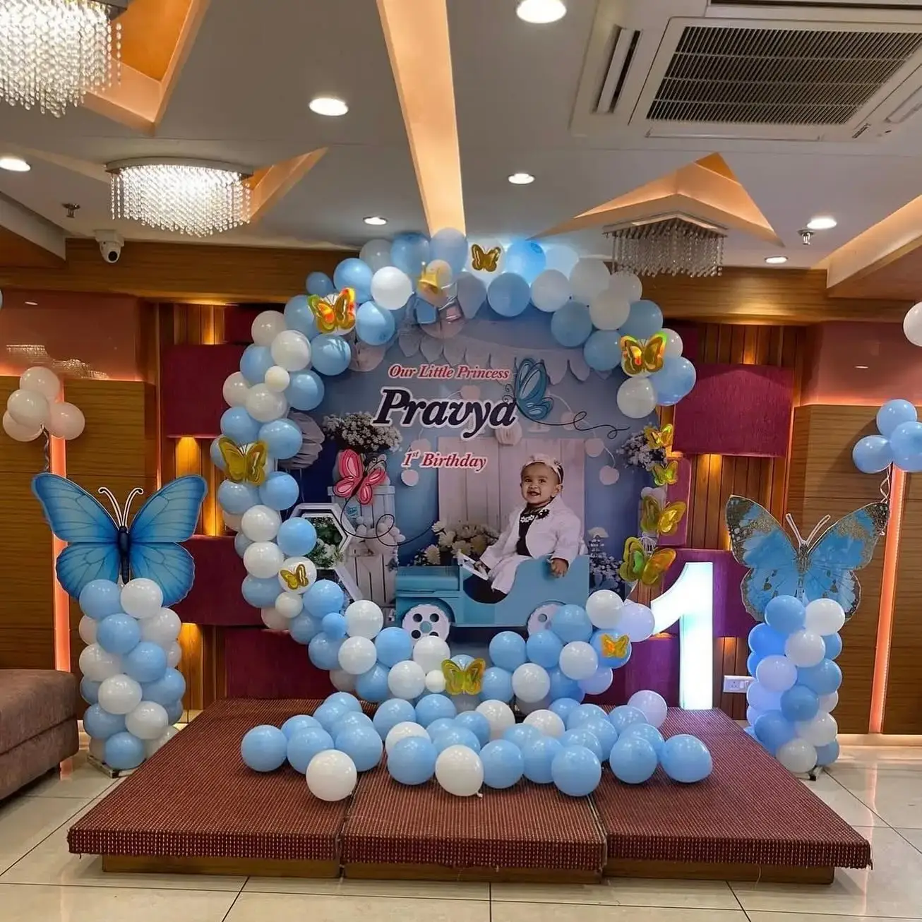 Butterfly Birthday Backdrop