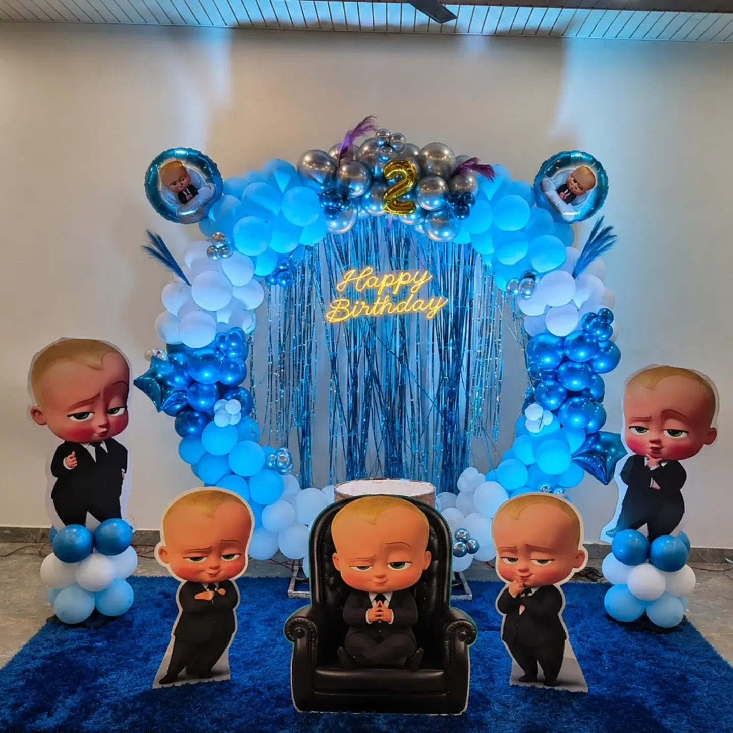 Boss Baby  Balloon Garland