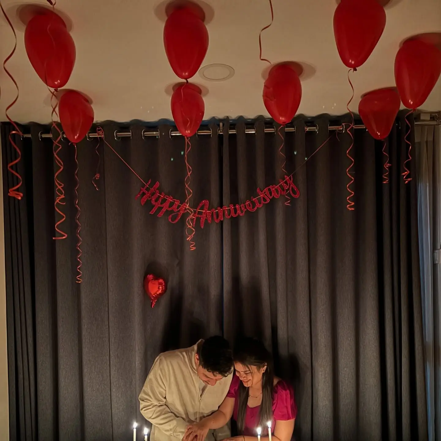 Anniversary Decoration with Backdrop