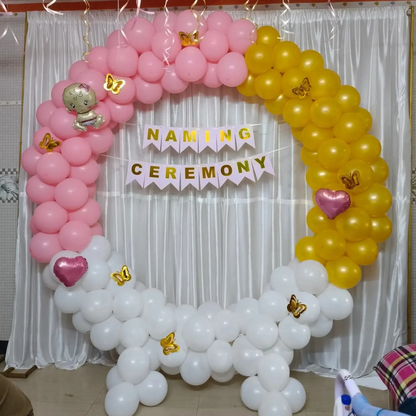 Baby Naming Ceremony Decoration