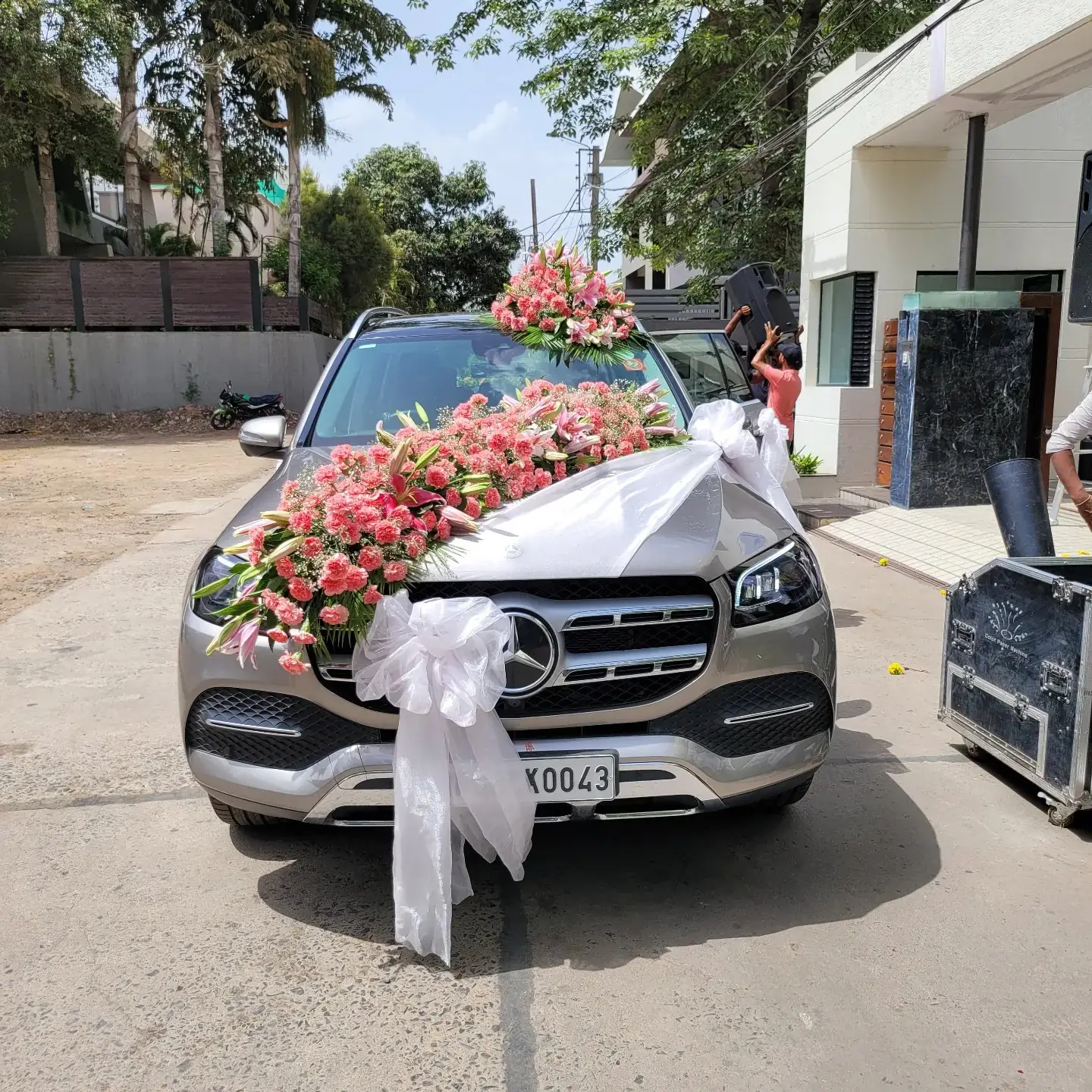 BMW Wedding Car Decoration