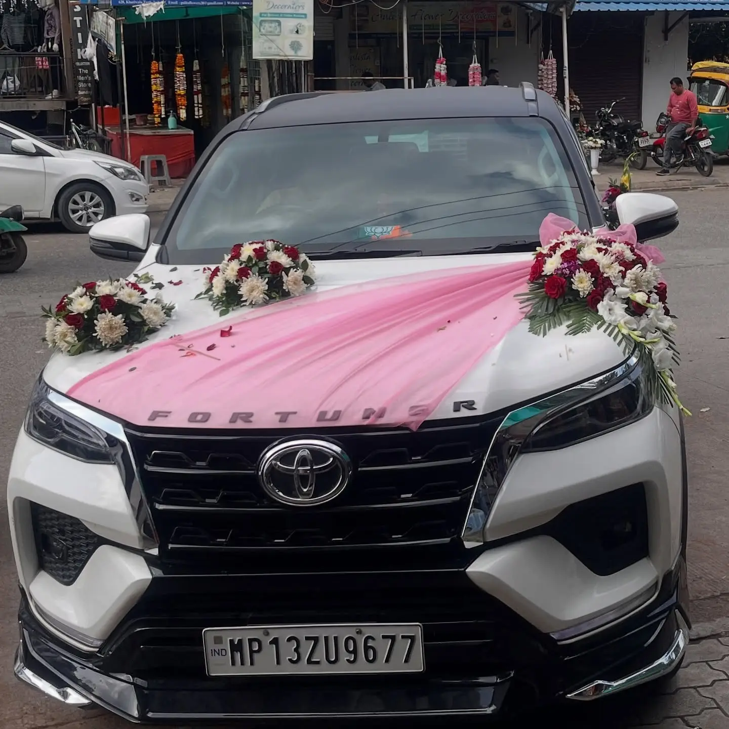 Bridal Entry Car Decoration