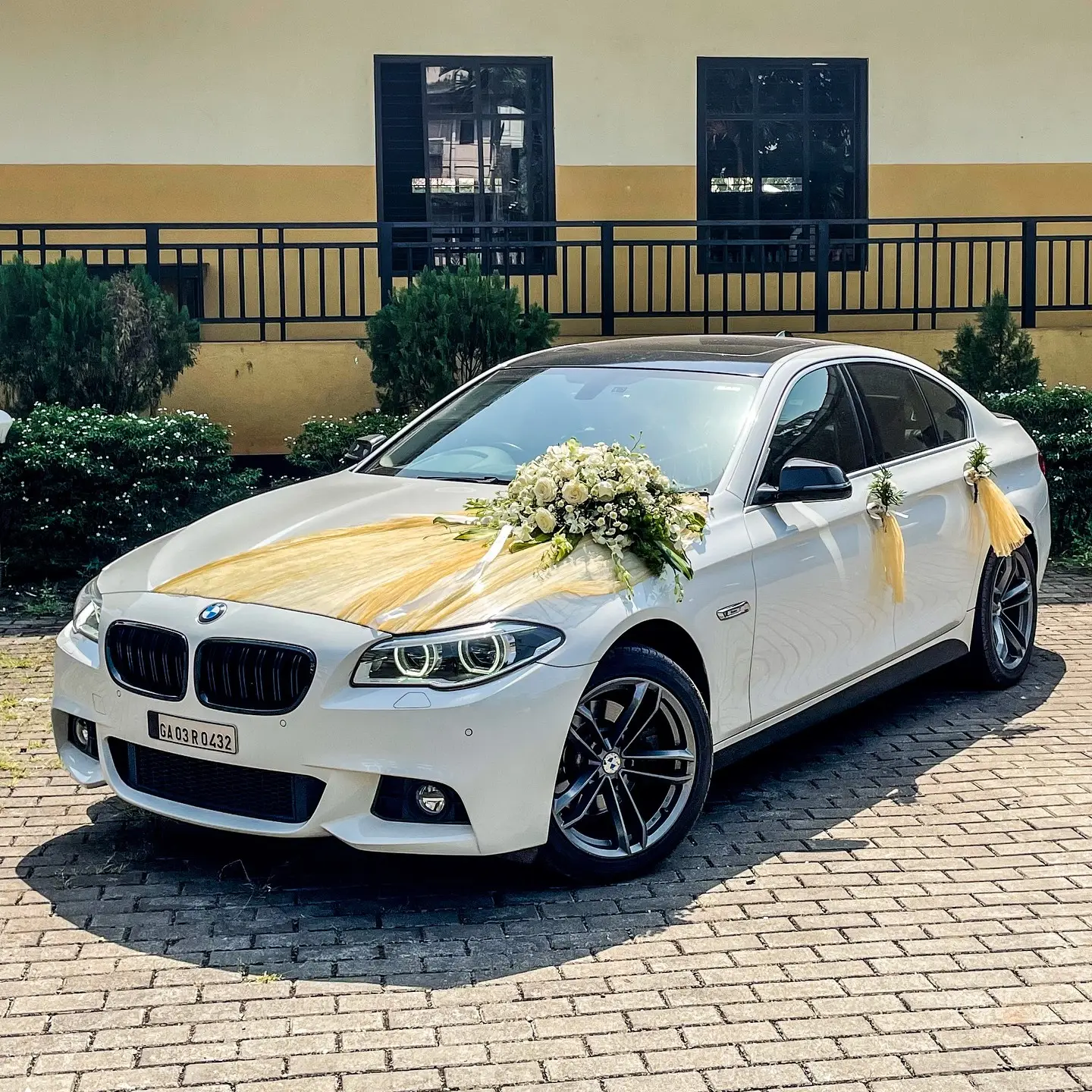 Car Decoration with Roses