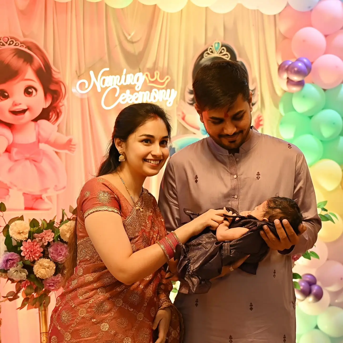 Elegant Baby Naming Ceremony