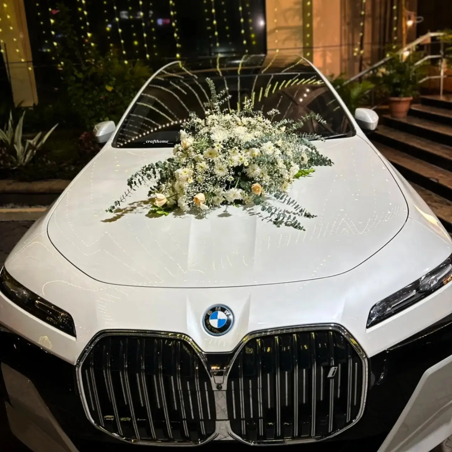 Hyundai Wedding Car Decoration