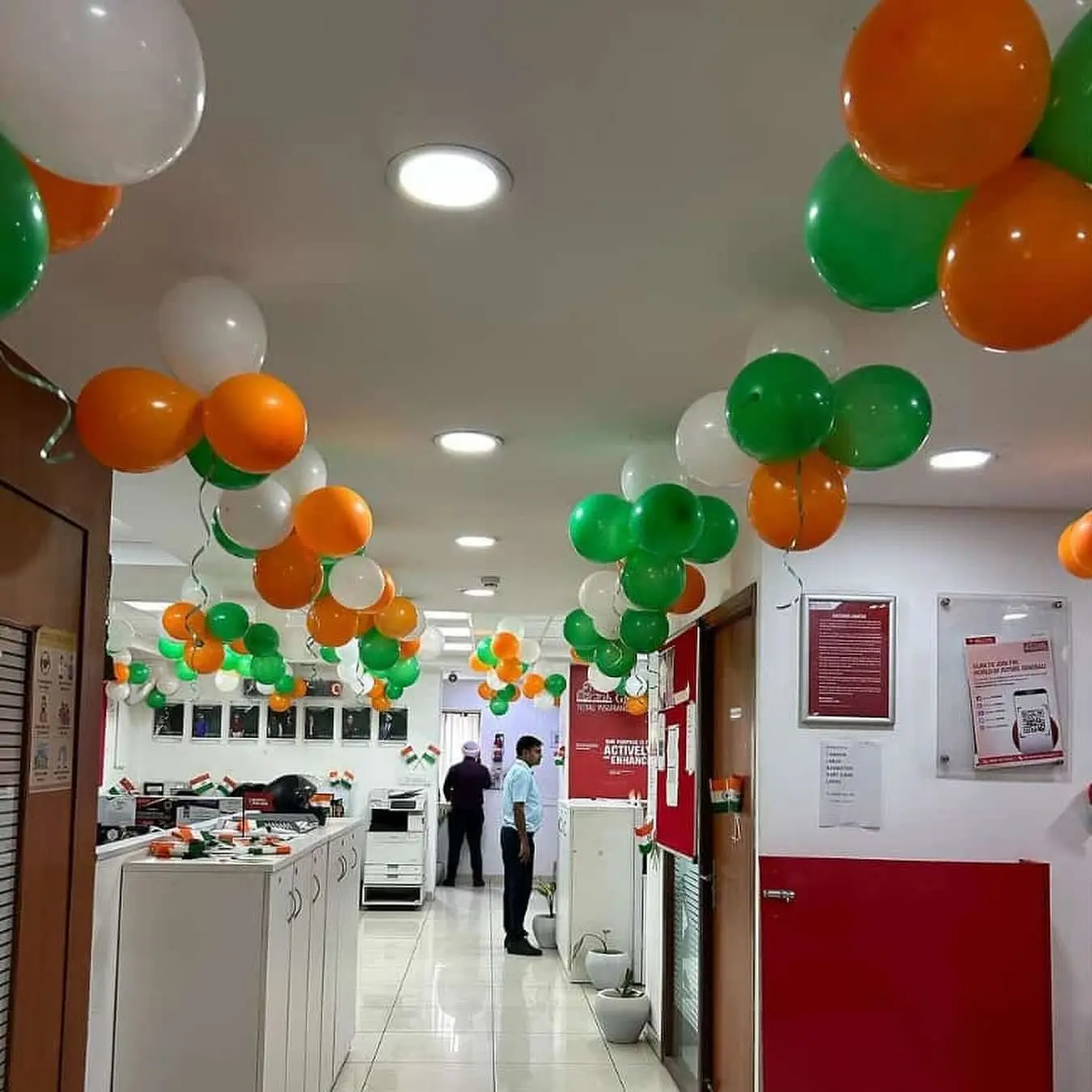 Independence Day Office Decor