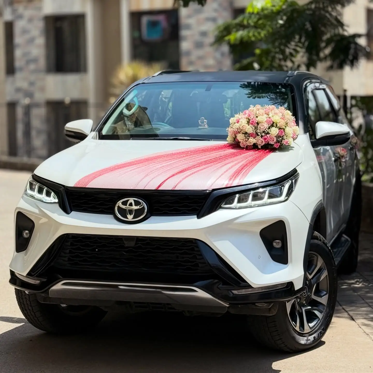 Luxury Bridal Entry Car Decoration