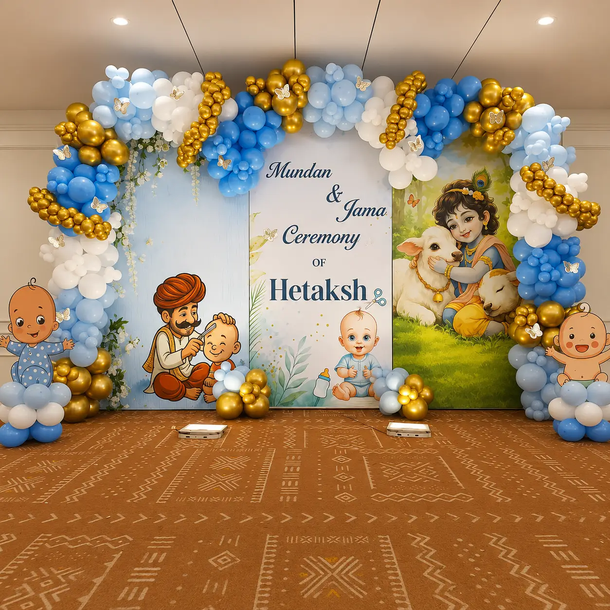 Mundan Ceremony Theme Decoration