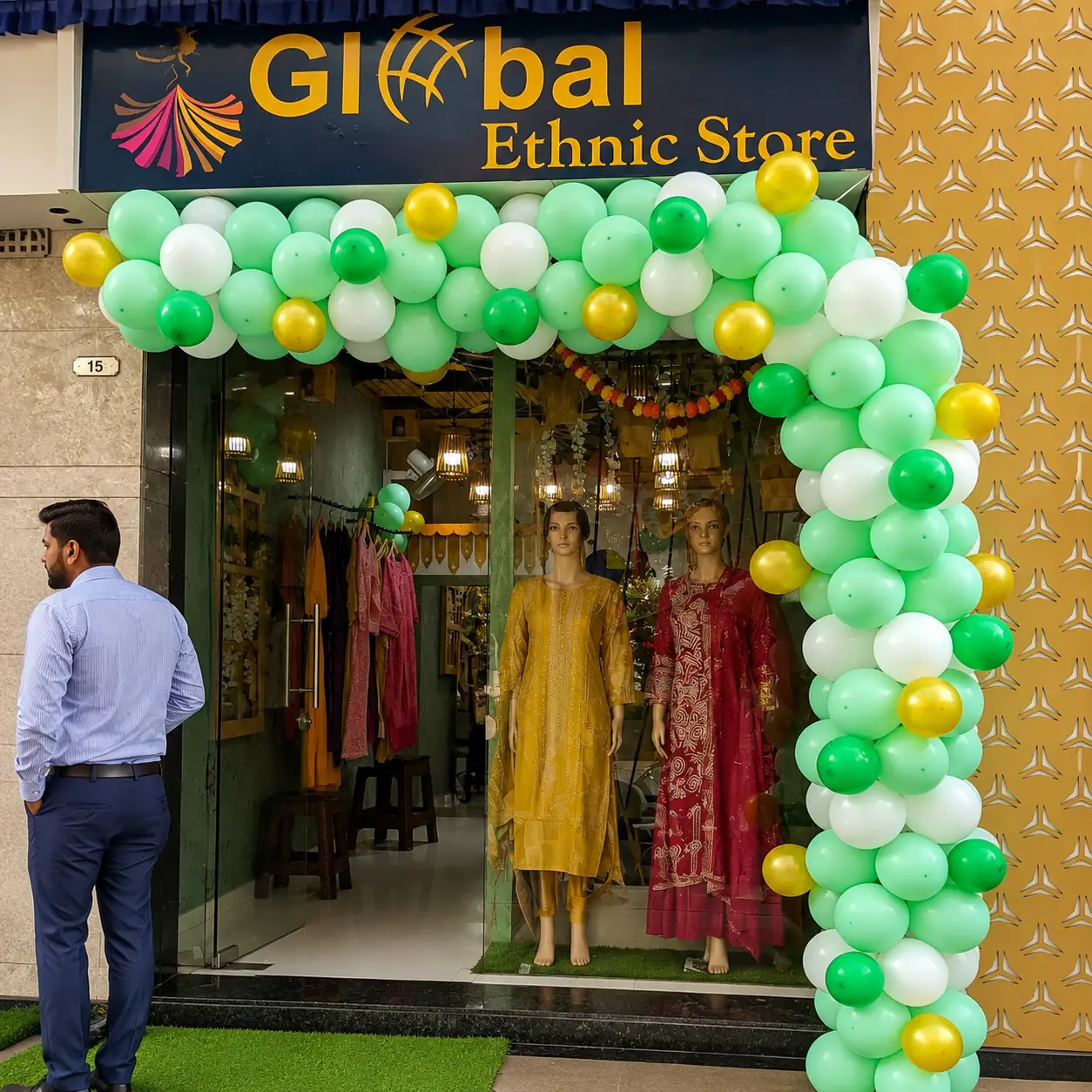 Store Opening Balloon Arch