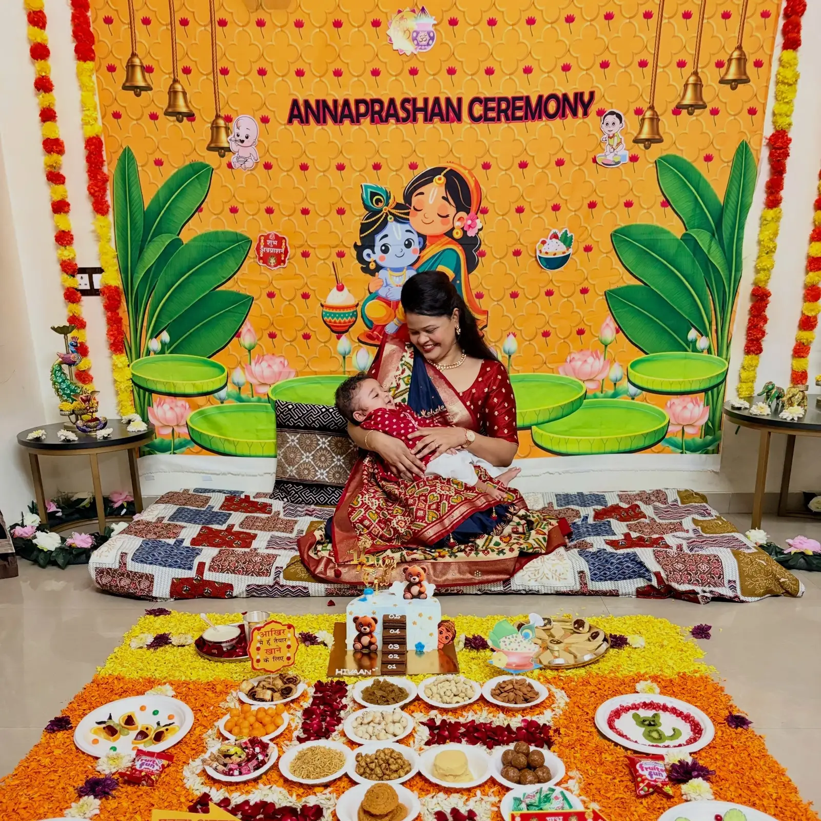 Traditional Annaprashan Decoration