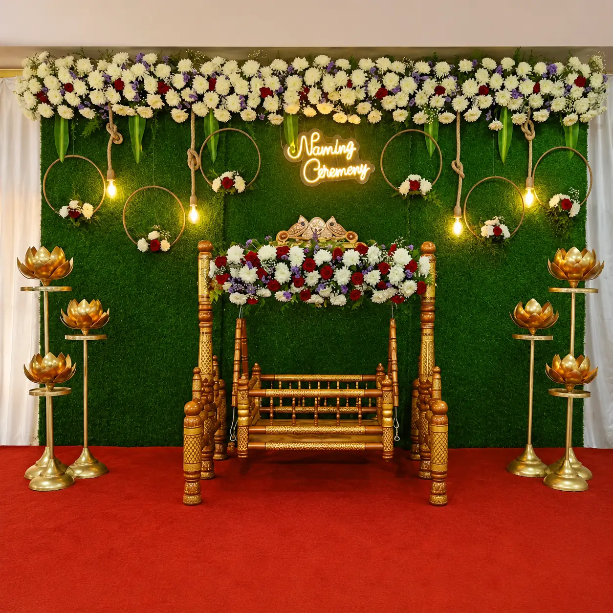Traditional Naming Ceremony Setup