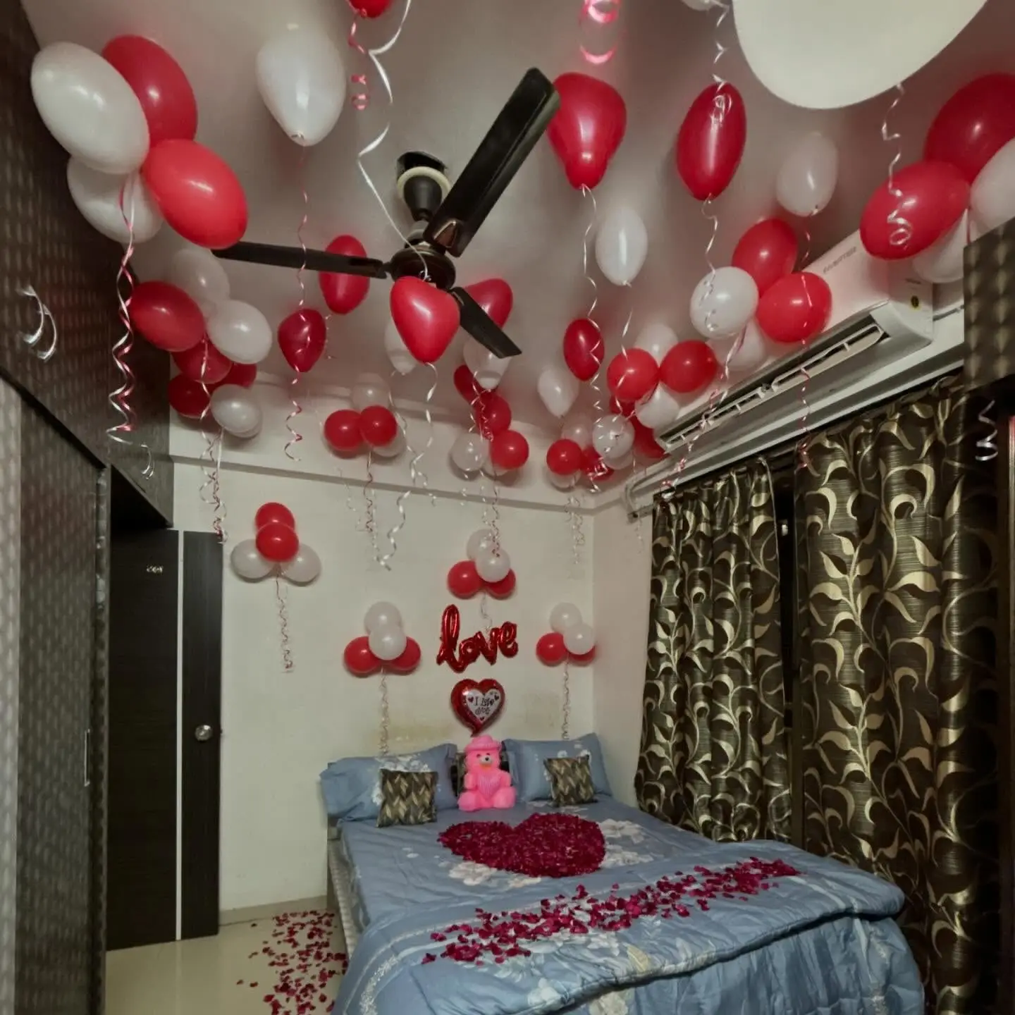 Wedding Night Balloon Decoration