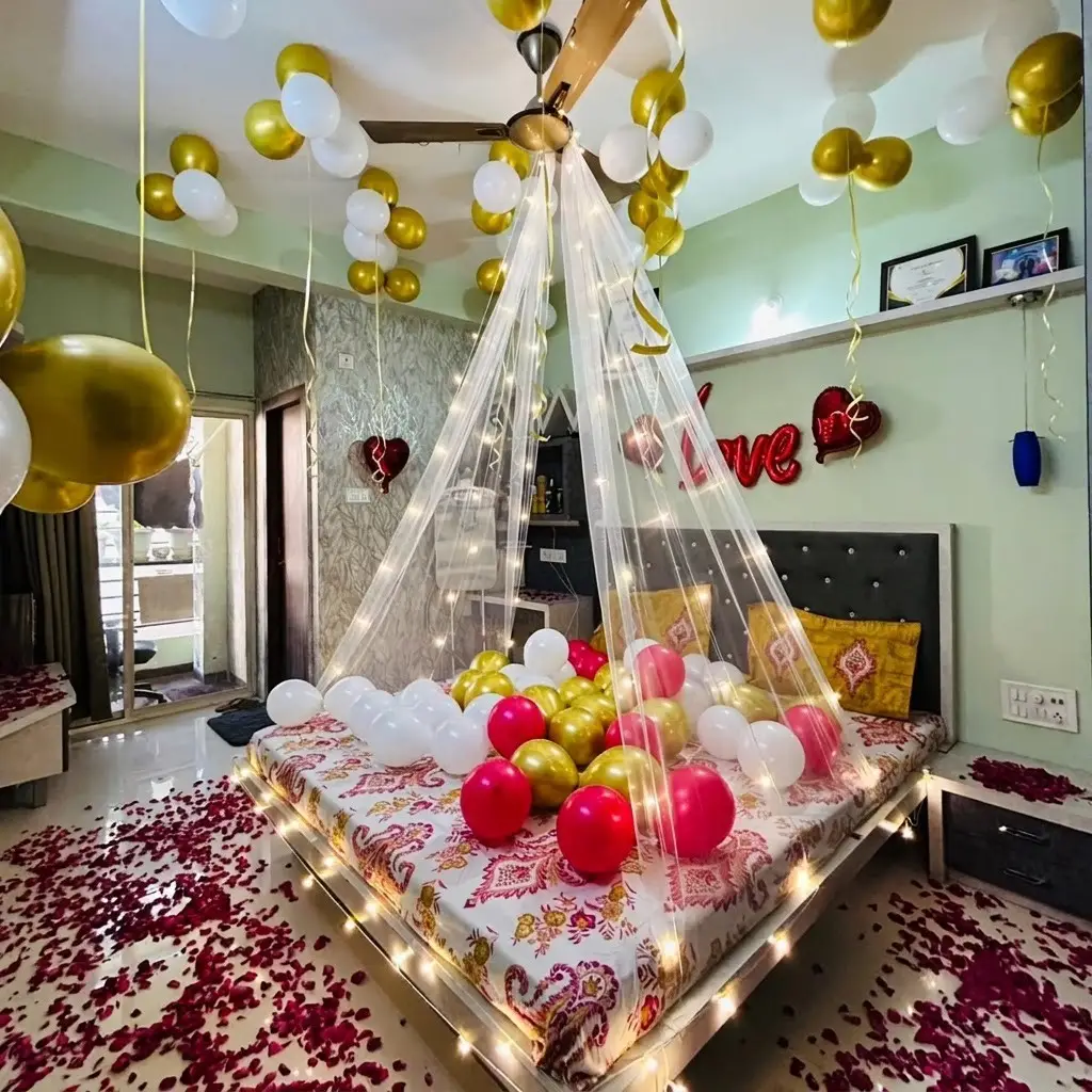 Wedding Night Room Decor
