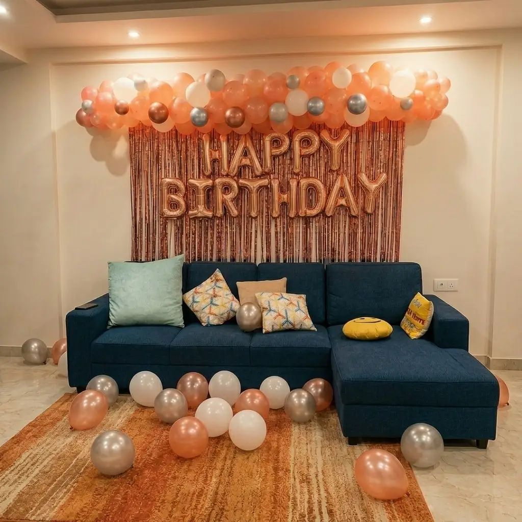Balloon Decoration in Home — photo 2