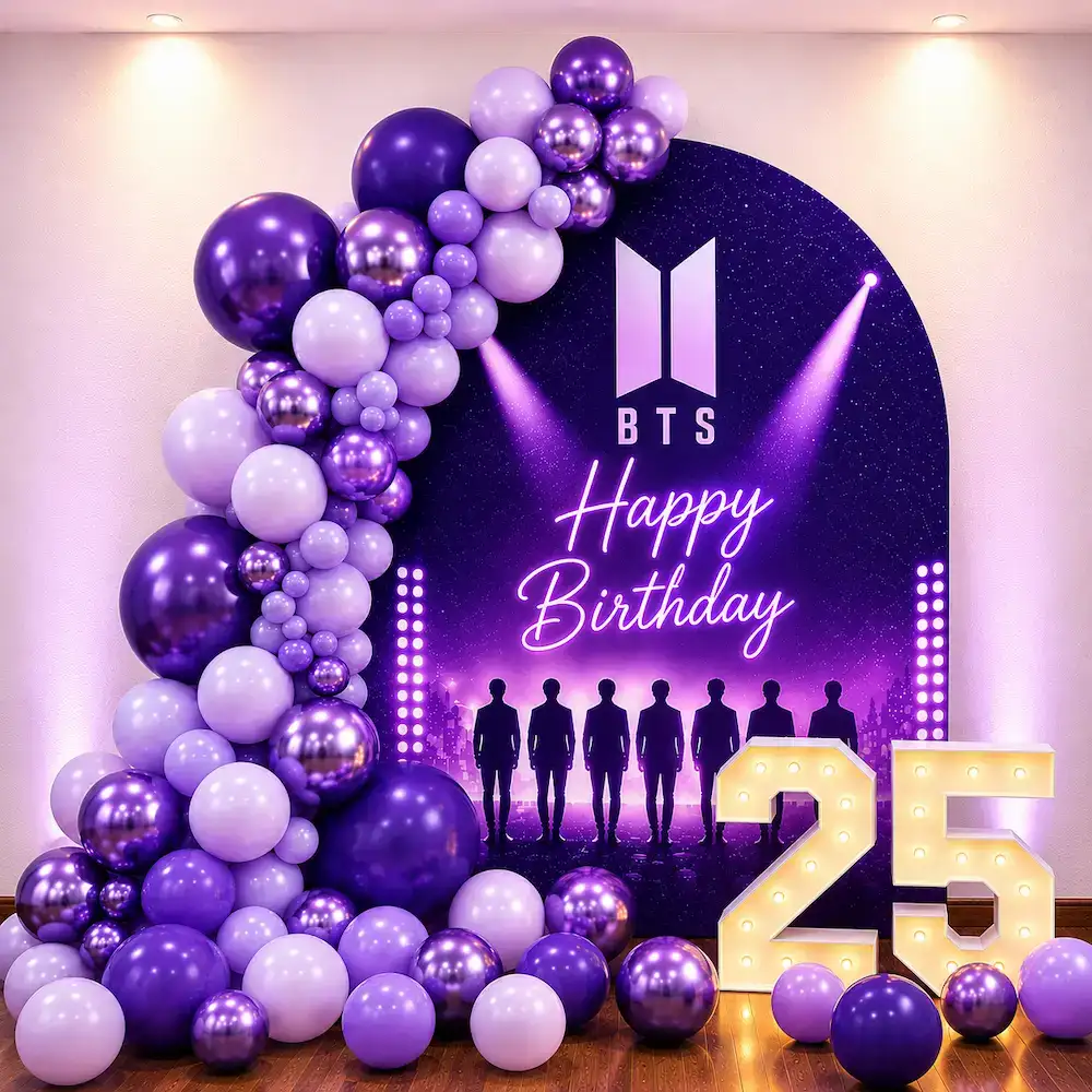 BTS K-Pop Birthday Decoration — photo 2