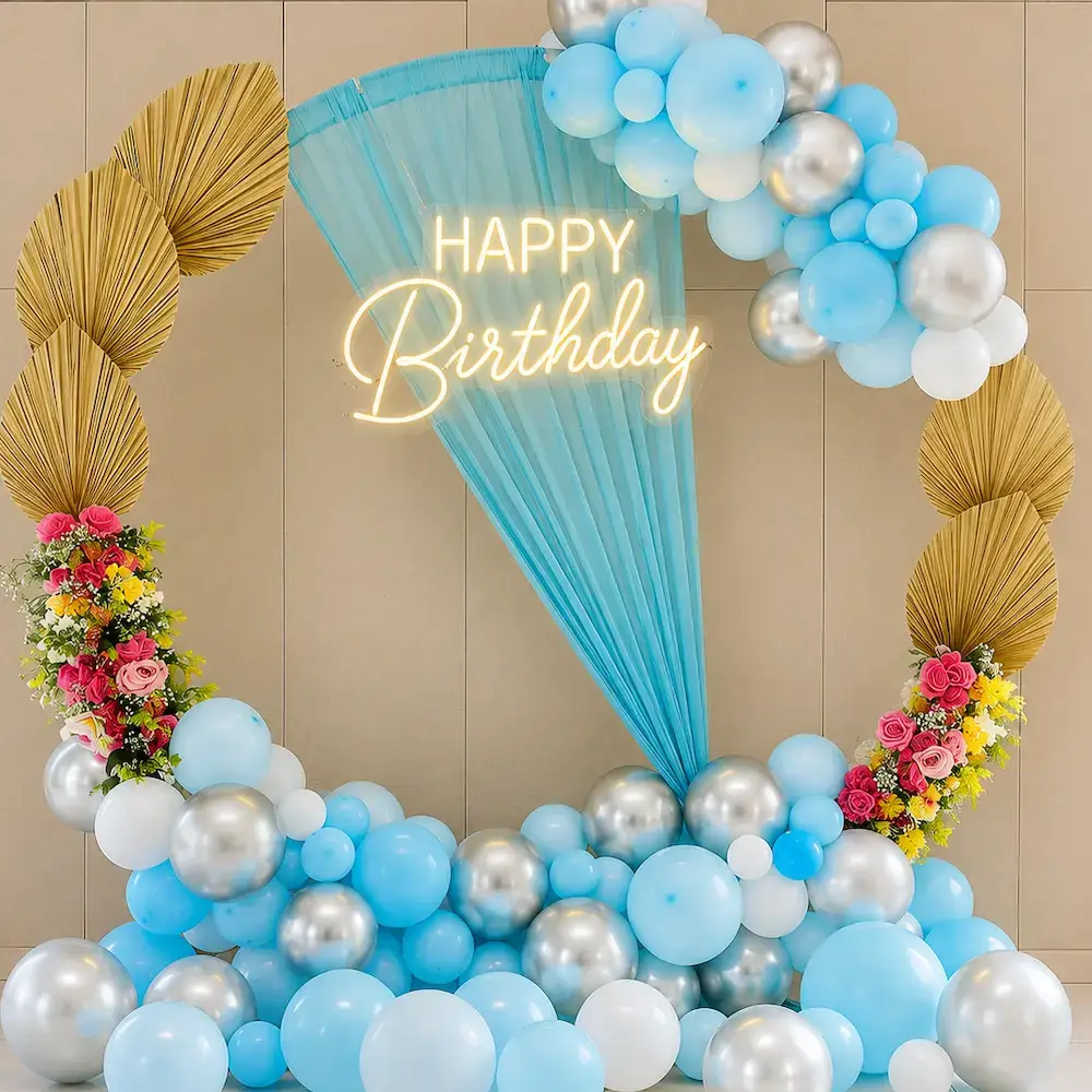 Balloon Ring Birthday Decoration — photo 2