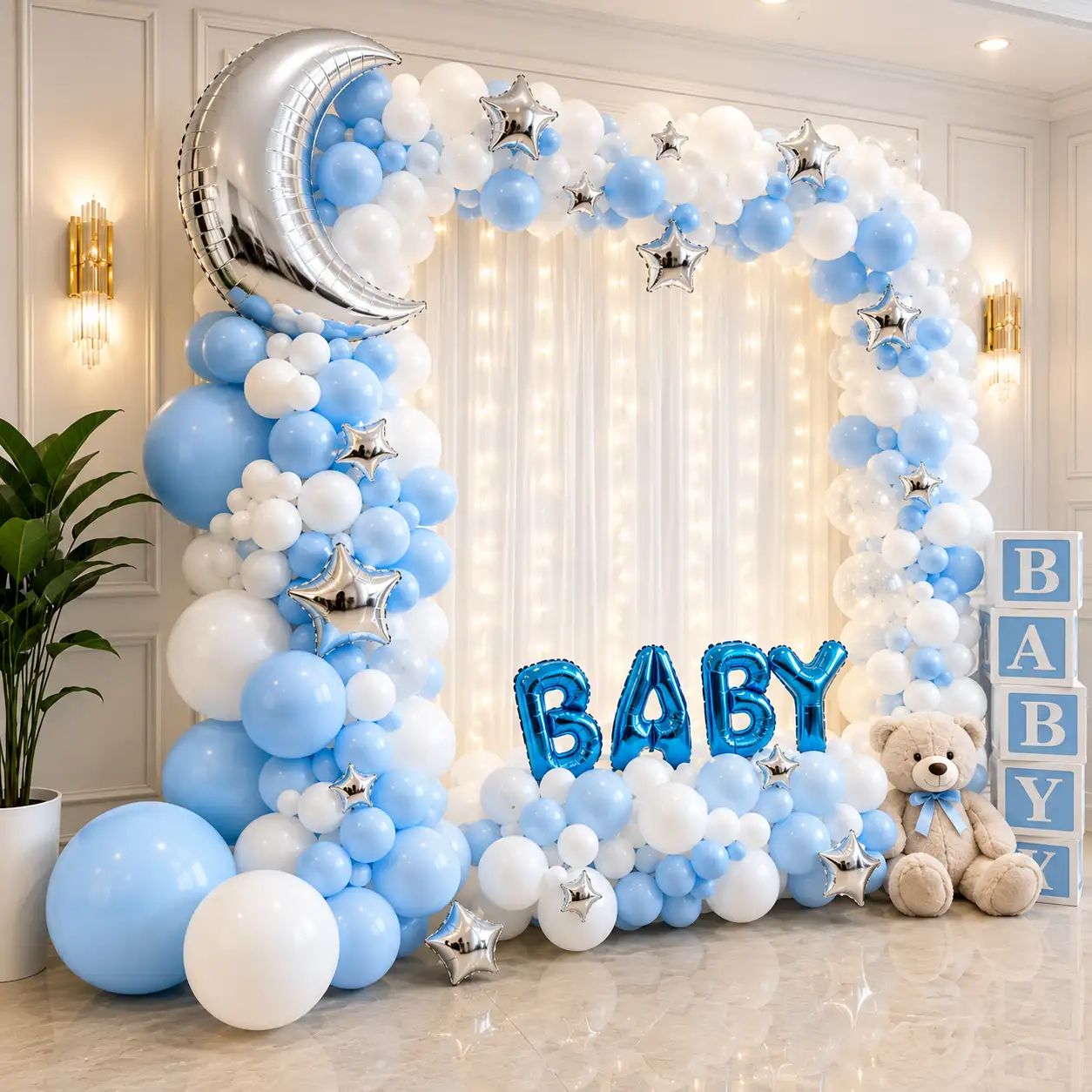 Heavenly Baby Shower Decor — photo 2