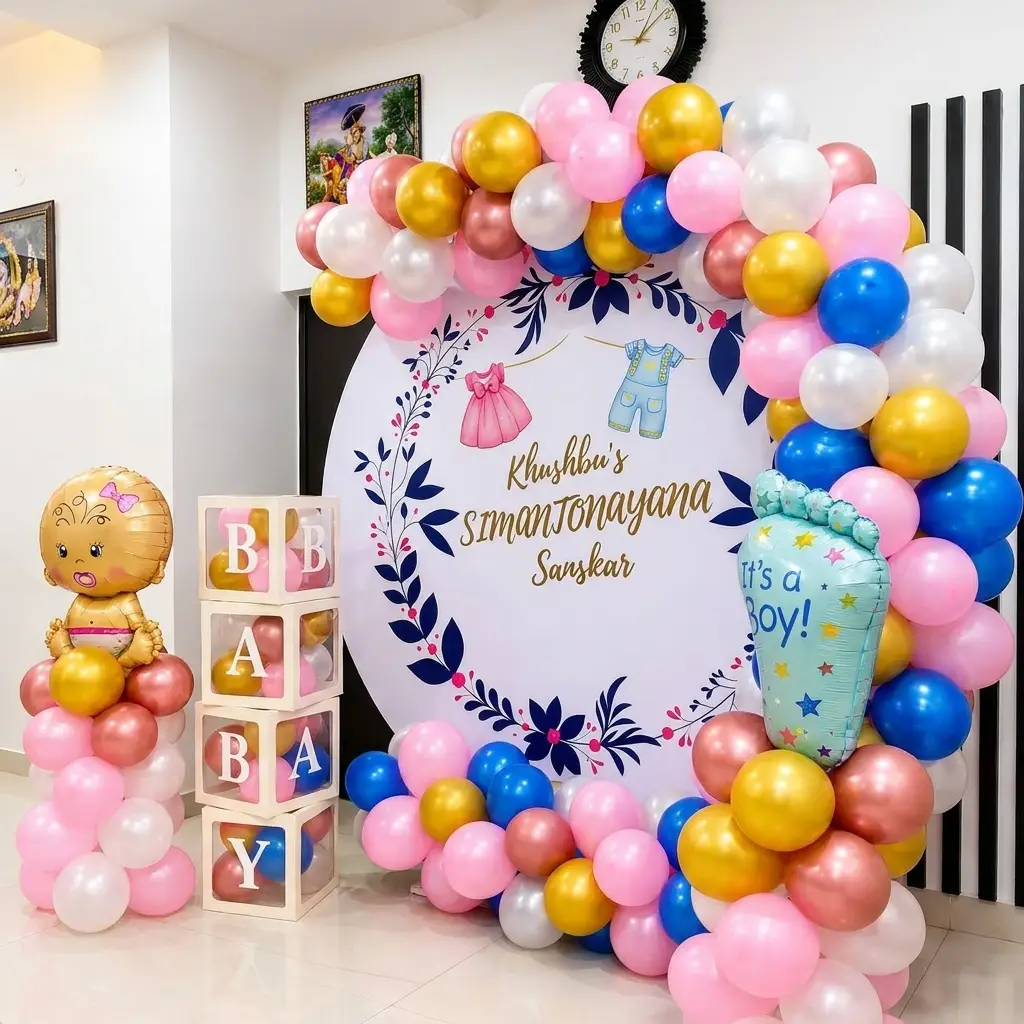 Seemantham Decoration — photo 2