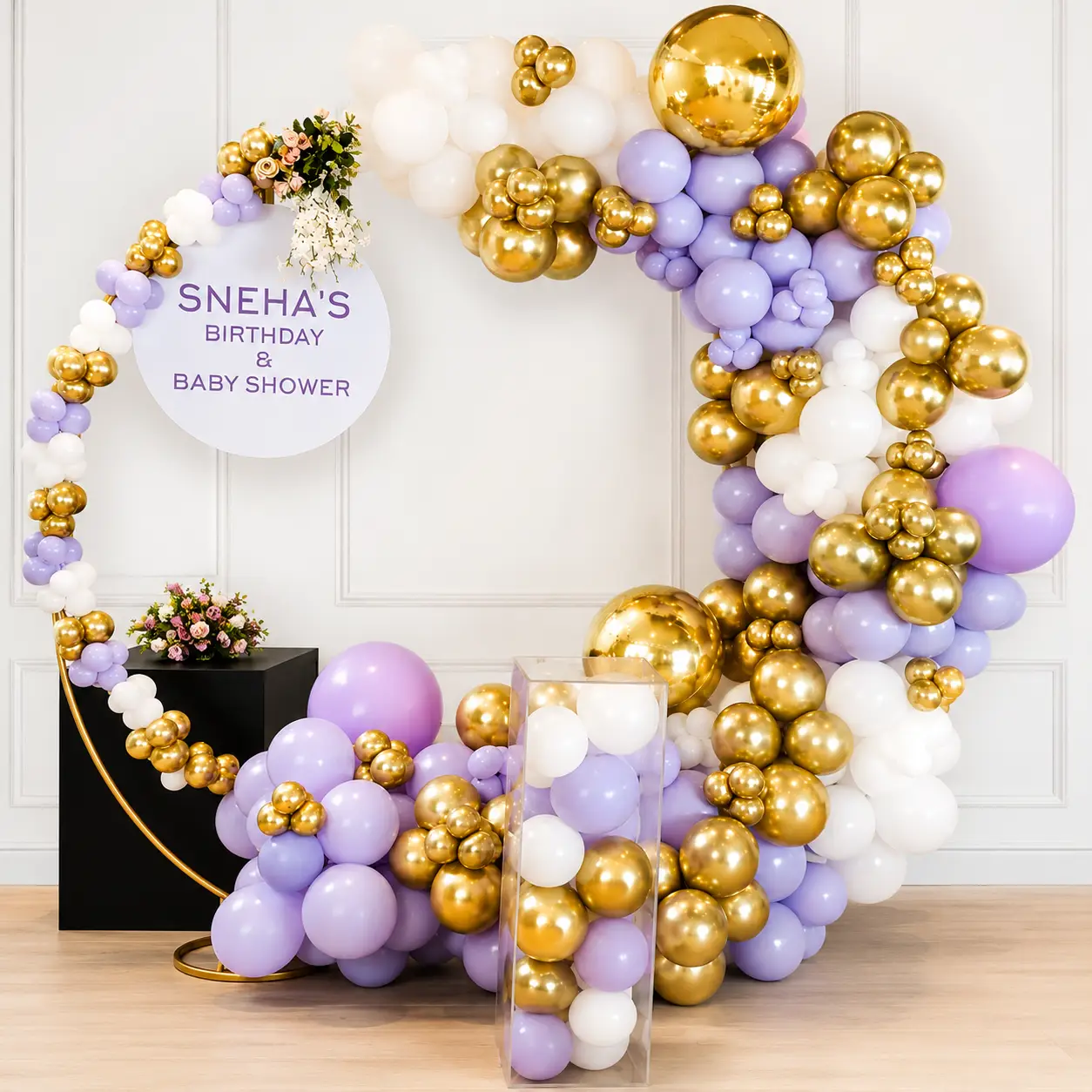 Baby Shower Ring Decor — photo 2