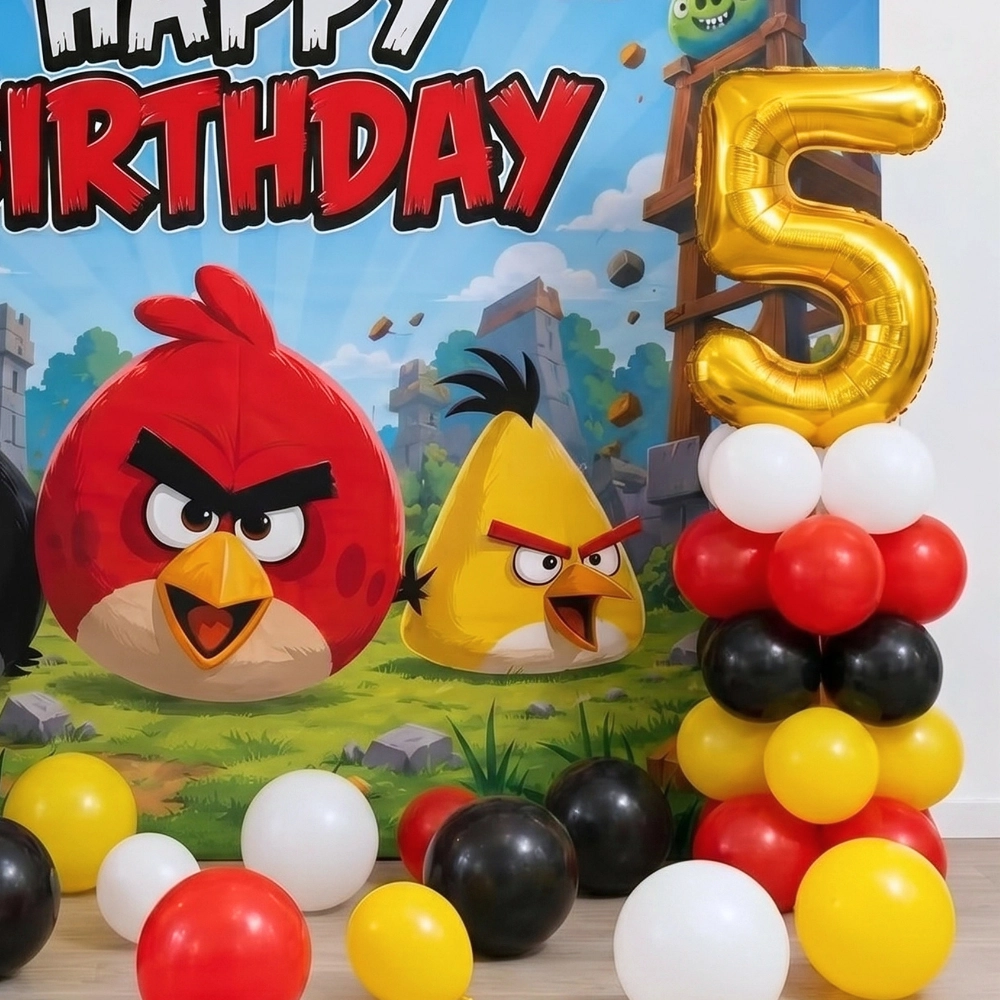 Angry Bird Theme Decoration — photo 3