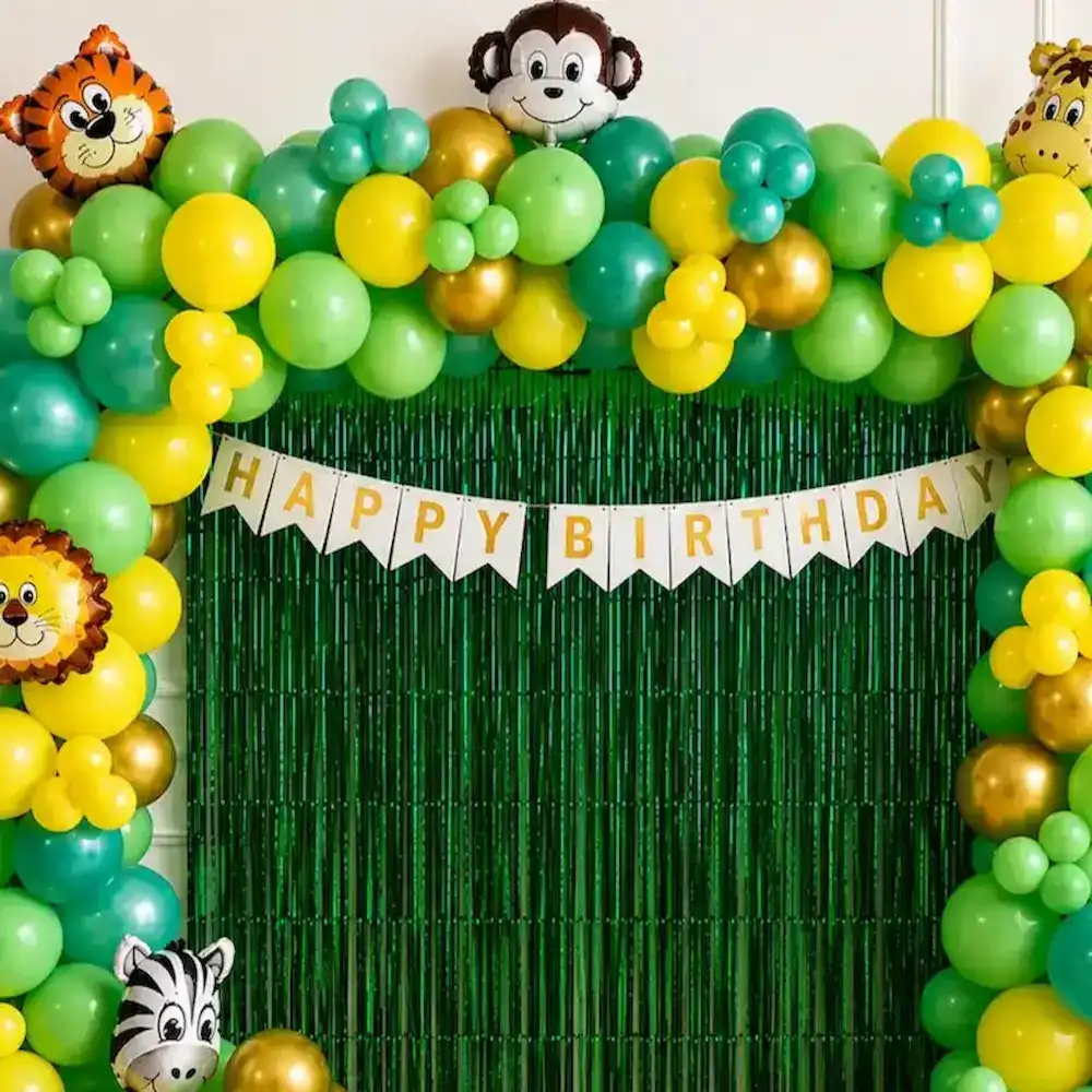 Jungle Animal Birthday Decoration for Kids at Home — photo 2