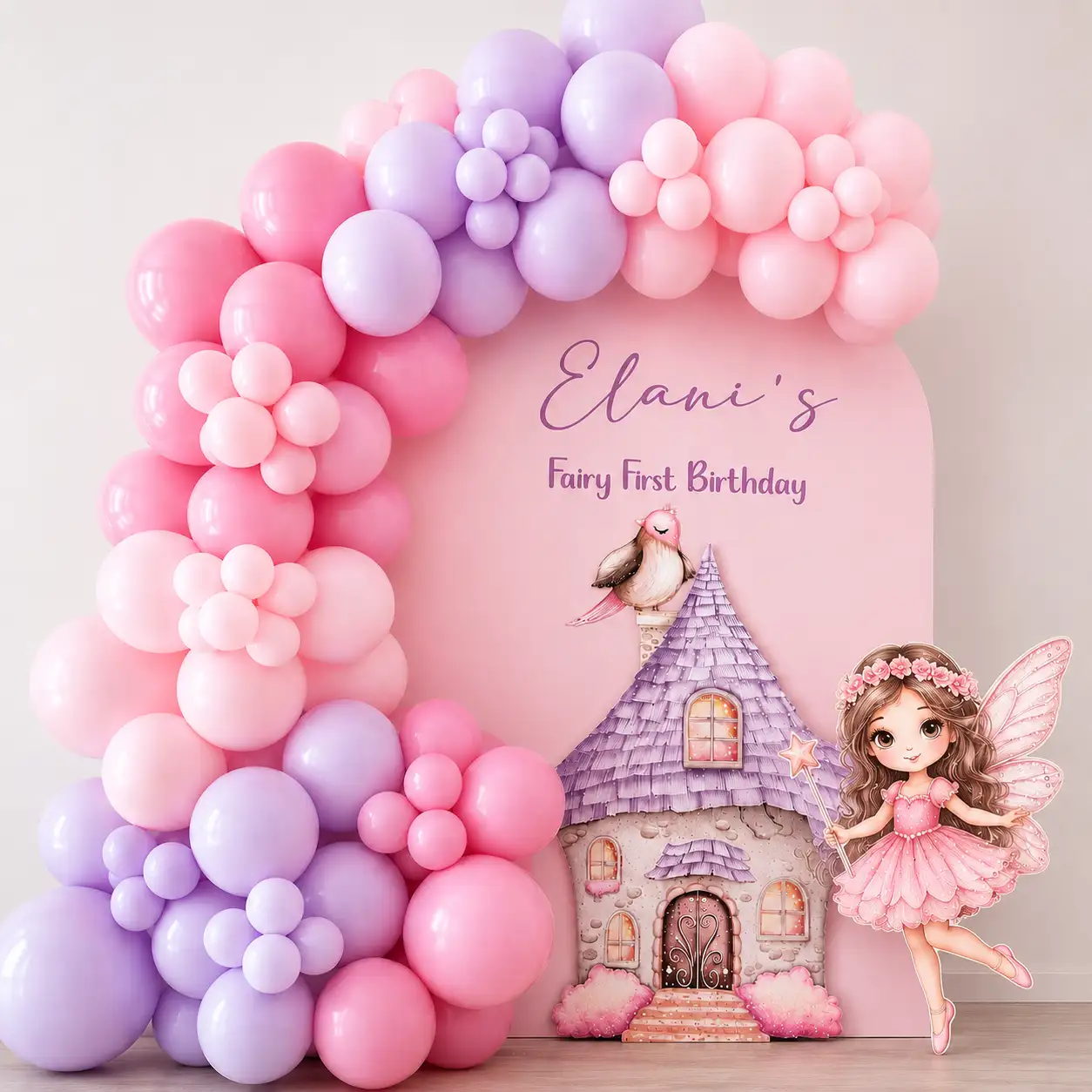 Premium Fairy Theme Birthday Decoration — photo 3