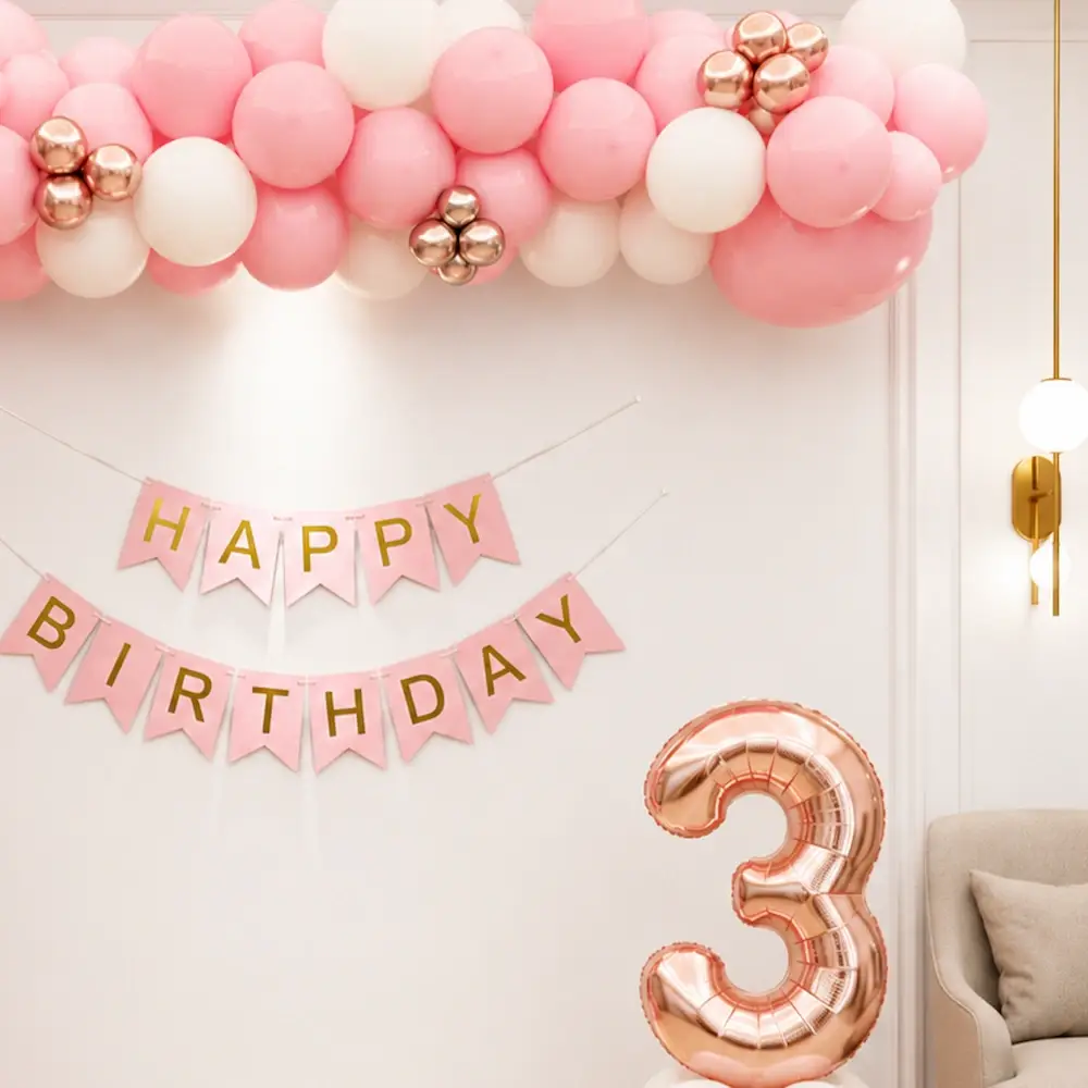 Dreamy Balloon Birthday Decoration — photo 2
